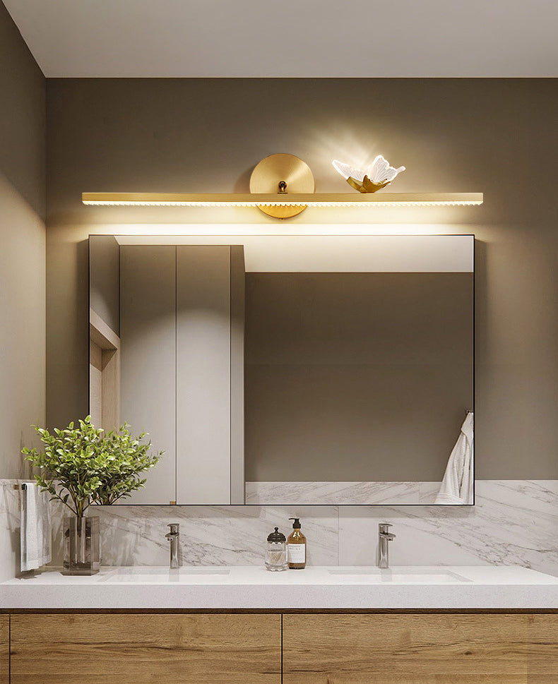 Contemporary Simplicity Linear Vanity Light Fixture Acrylic Wall Lighting Fixtures for Bathroom