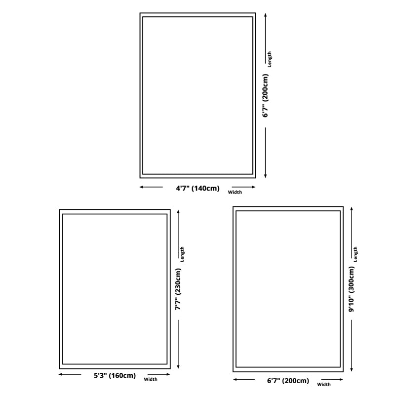 Yellow Abstract Indoor Rug Polyester Casual Area Rug Washable Carpet for Home Decor