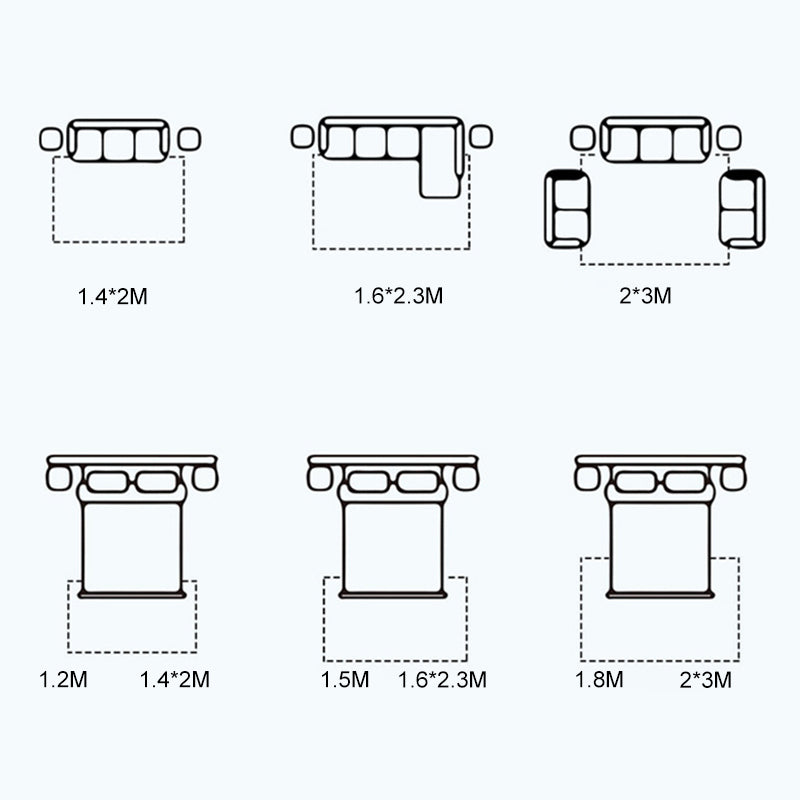 Minimalist Indoor Rug Abstract Pattern Creative Area Rug Polyester Anti-Slip Rug for Living Room