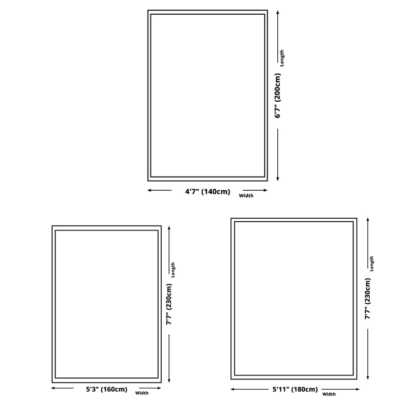 Grey Color Block Indoor Rug Polyester Modern Carpet Anti-Slip Area Rug for Living Room