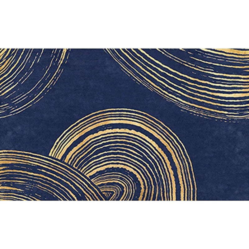 Multicolored Modern Rug Geometric Design Carpet Polyester Washable Indoor Rug for Living Room