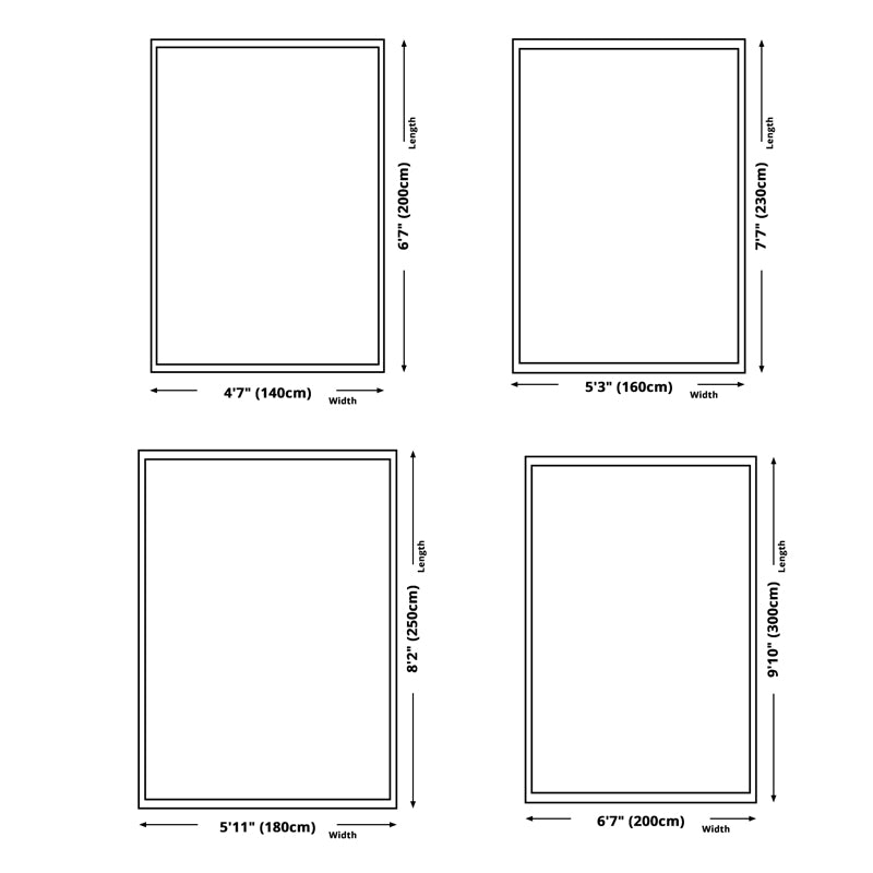 Dark Colored Graphic Design Area Rug Glam Polyester Rug Washable Indoor Carpet for Living Room