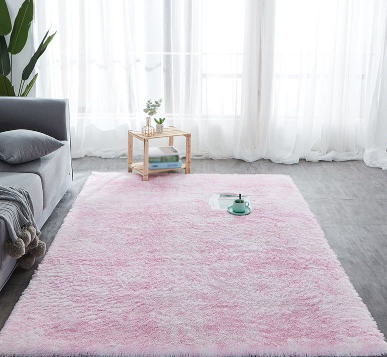 Grijs Tie Dye Area Rug Polyester Casual Trug Shad binnen Tapijt voor woningdecoratie