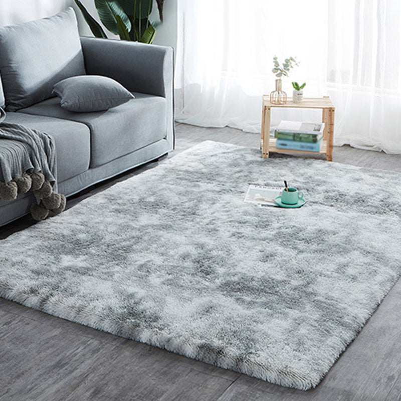 Grijs Tie Dye Area Rug Polyester Casual Trug Shad binnen Tapijt voor woningdecoratie