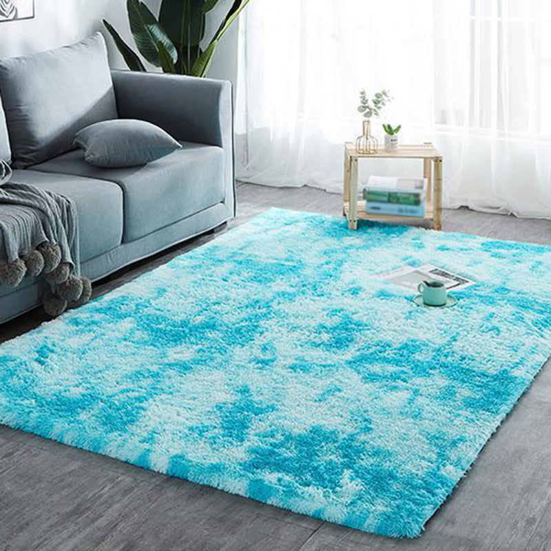 Grijs Tie Dye Area Rug Polyester Casual Trug Shad binnen Tapijt voor woningdecoratie