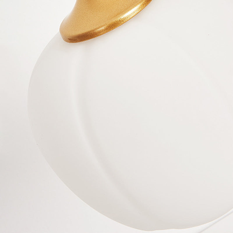 Table de verre de lait en forme de bourge