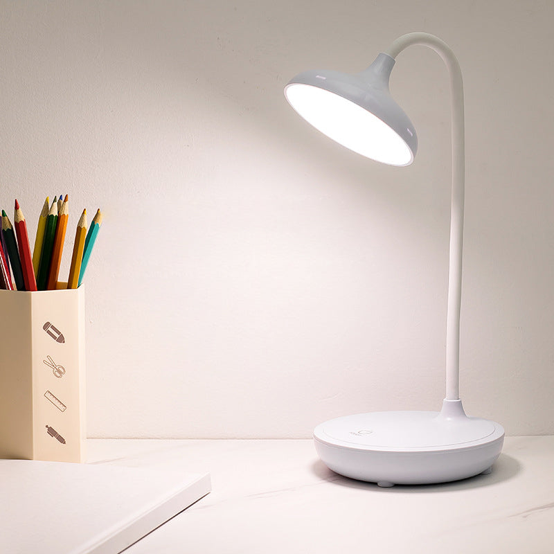 Contrôle tactile Lampe à étude de l'oignon macaron dortoir en plastique