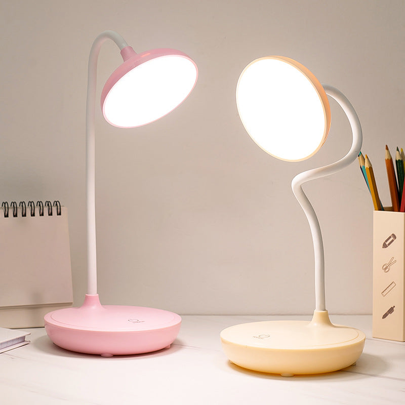 Contrôle tactile Lampe à étude de l'oignon macaron dortoir en plastique