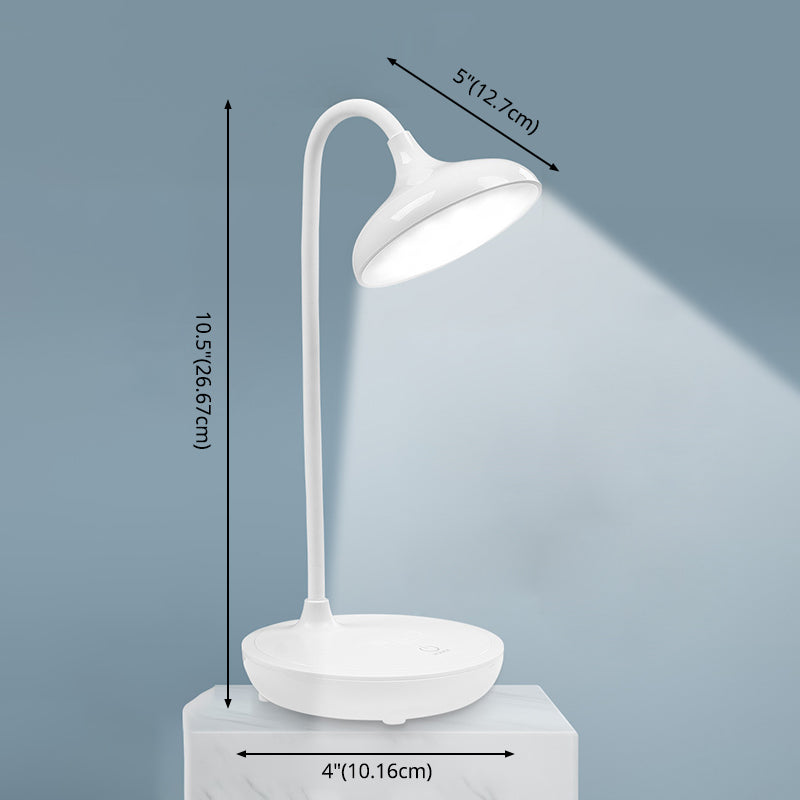 Contrôle tactile Lampe à étude de l'oignon macaron dortoir en plastique