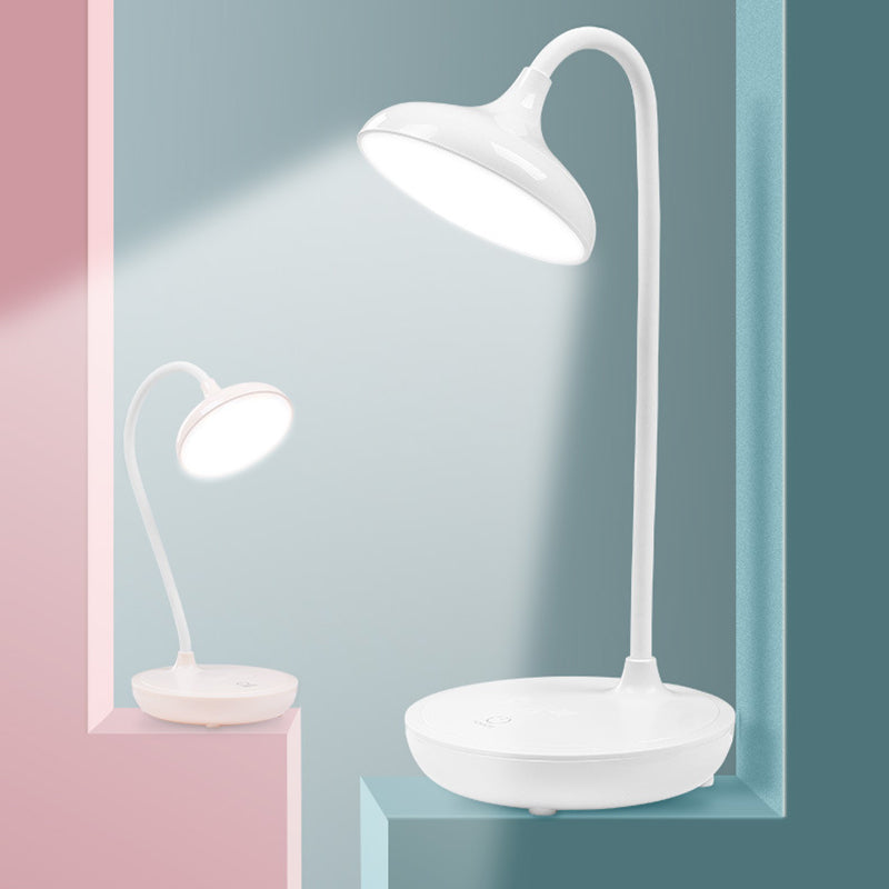 Contrôle tactile Lampe à étude de l'oignon macaron dortoir en plastique