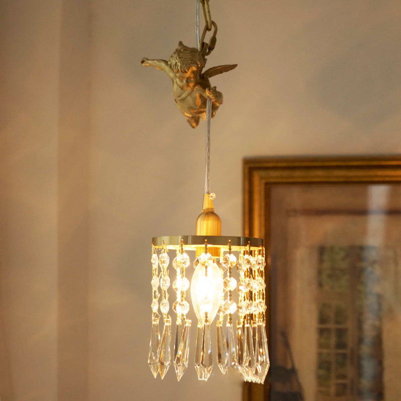 1 éclairage pendentif à cylindre léger