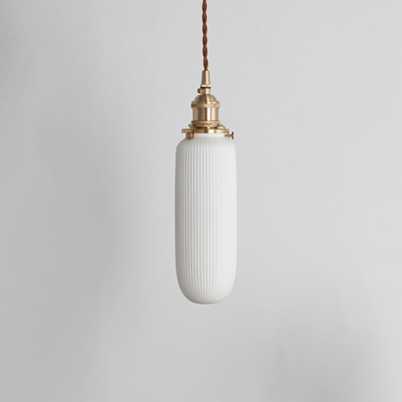 Keramischer Industrieanhänger Licht 1 Licht hängende Deckenleuchte für Schlafzimmer