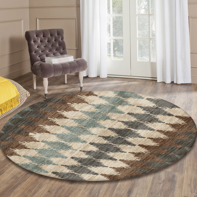 Tapos multicolore rond