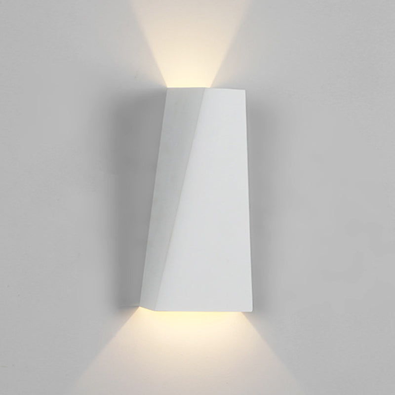 Geometric Wall Mounted Lamp Modern Simplicity Aluminum Wall Mount Lamp for Living Room