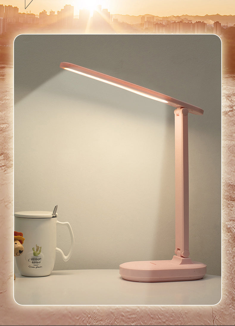 Rechteckige Schlafzimmer Lesen Lampenlampe LED -LED -USB -Tischleuchte LED
