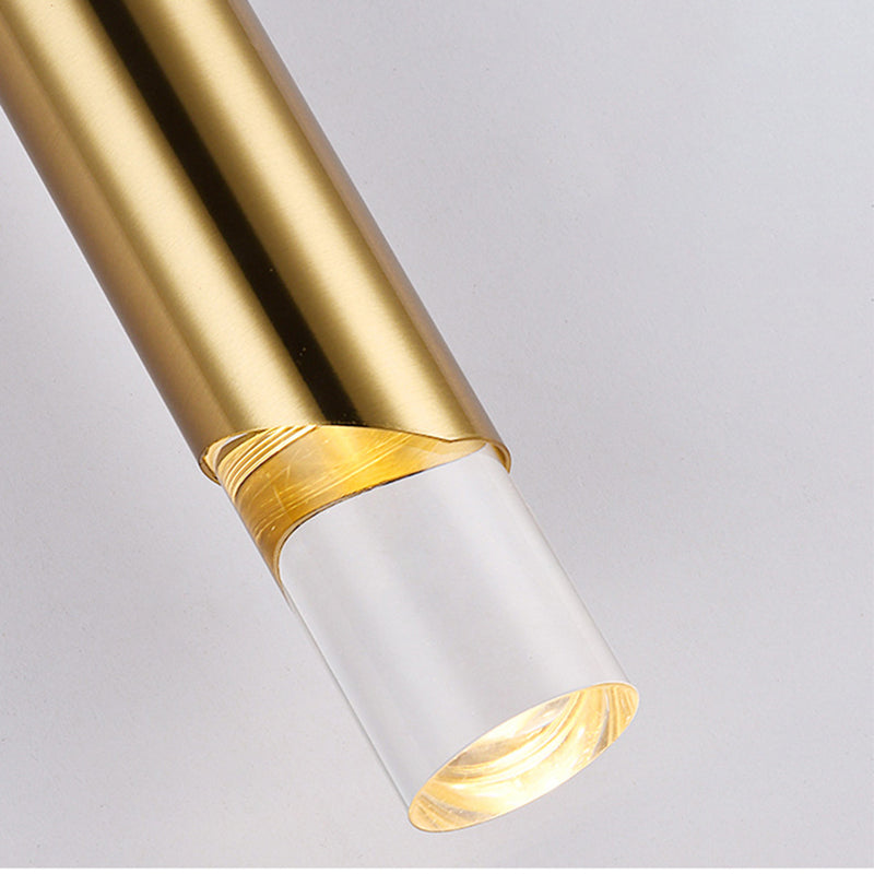 1 éclairage pendentif à cylindre léger