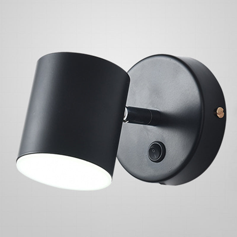 Éclairage mural en acrylique contemporain contemporain à 1 lumière pour chambre à coucher