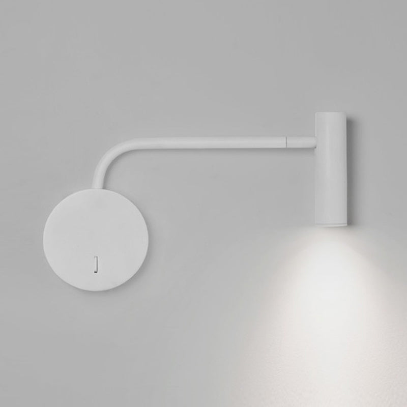 Contemporary Metal Adjustable Wall Sconce 1-Light Wall Mounted Light for Bedroom