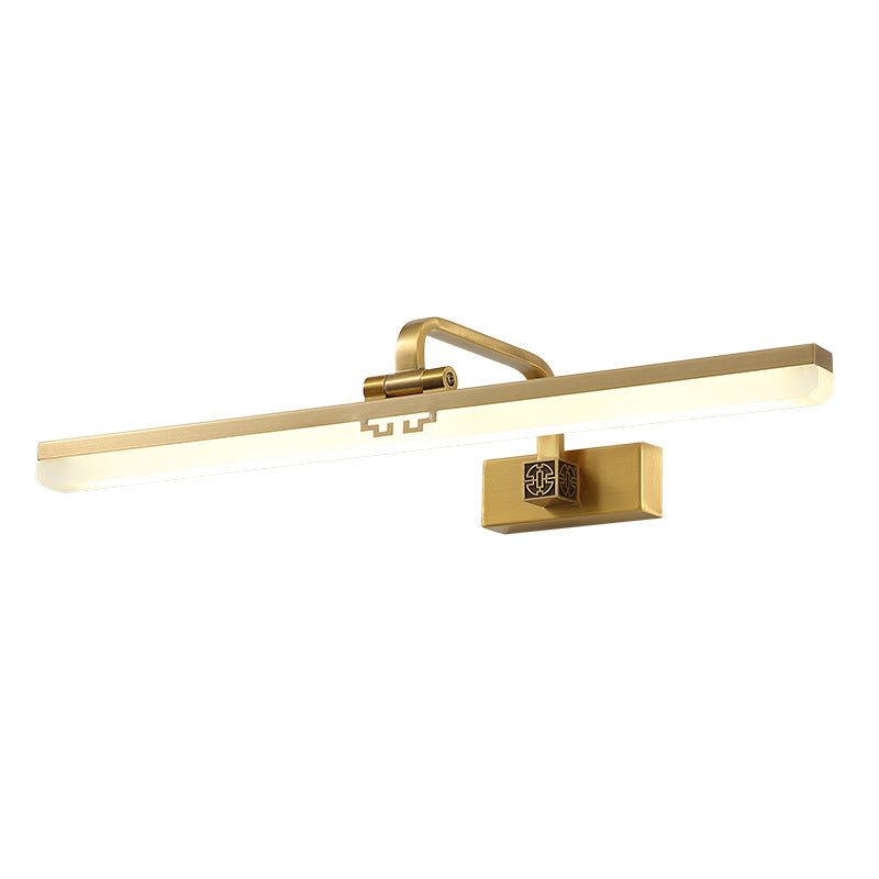Contemporary Simplicity Linear Vanity Light Fixture Acrylic Wall Lighting Fixtures for Bathroom