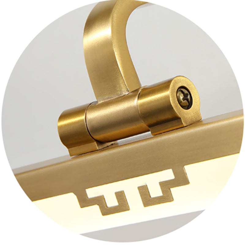 Contemporary Simplicity Linear Vanity Light Fixture Acrylic Wall Lighting Fixtures for Bathroom