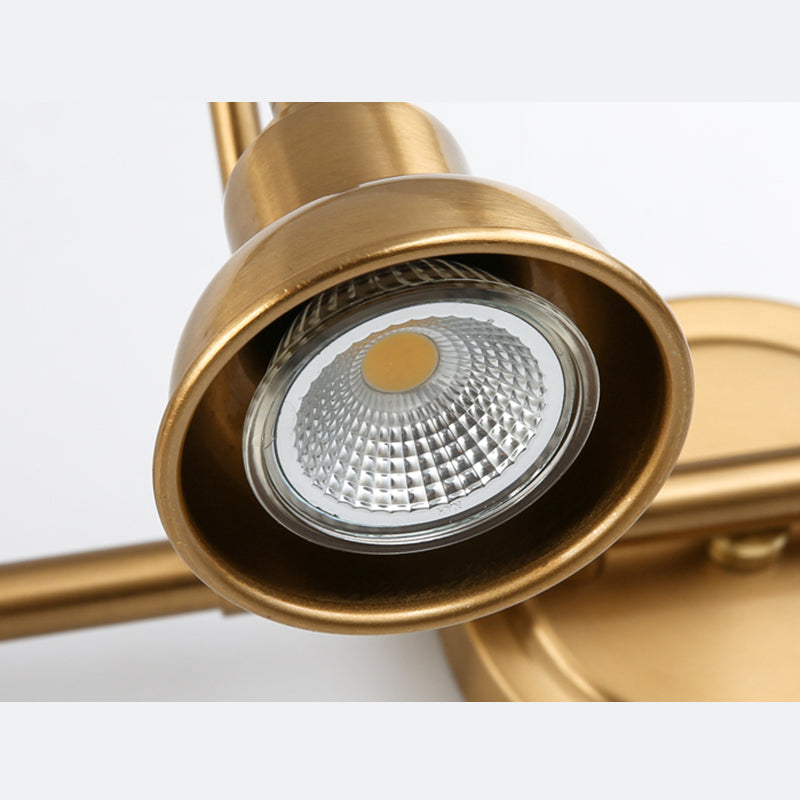 Postmodern Simplicity Bell Vanity Sconce Lights Metallic Wall Mount Light Fixture for Bathroom