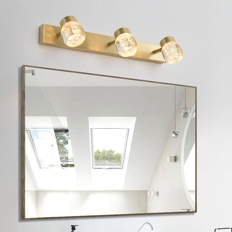 Postmodern Globe Vanity Sconce Lights Fun a monte di vetro Monte lampada per bagno