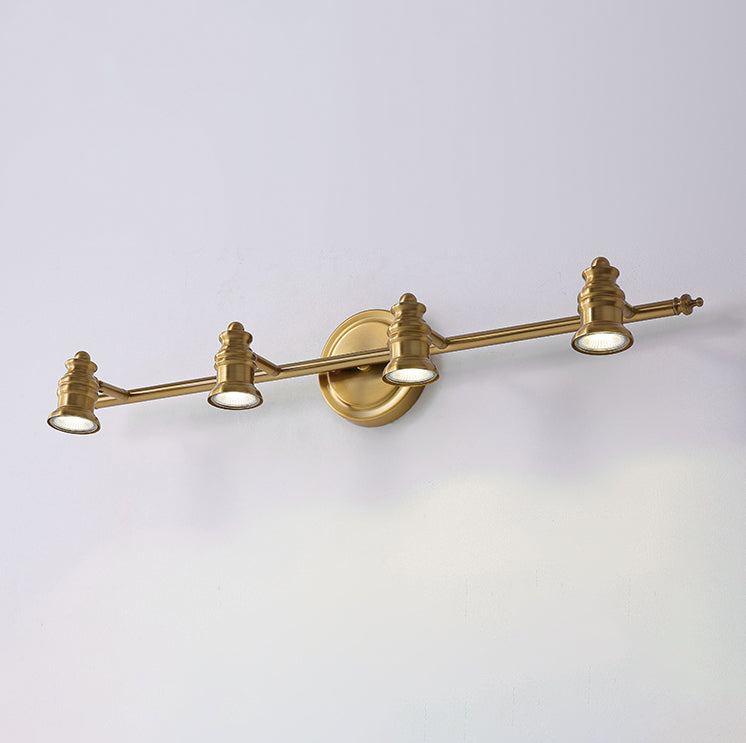 Postmodern Simplicity Bell Vanity Sconce Lights Metallic Wall Mount Light Fixture for Bathroom