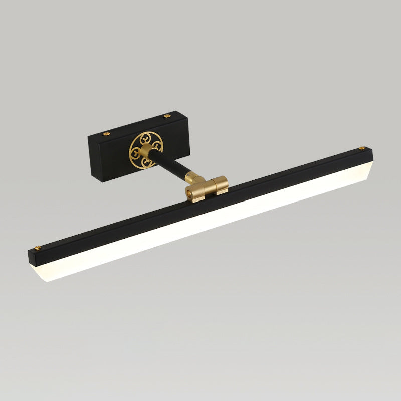 Contemporary Simplicity Linear Vanity Light Fixture Acrylic Wall Lighting Fixtures for Bathroom