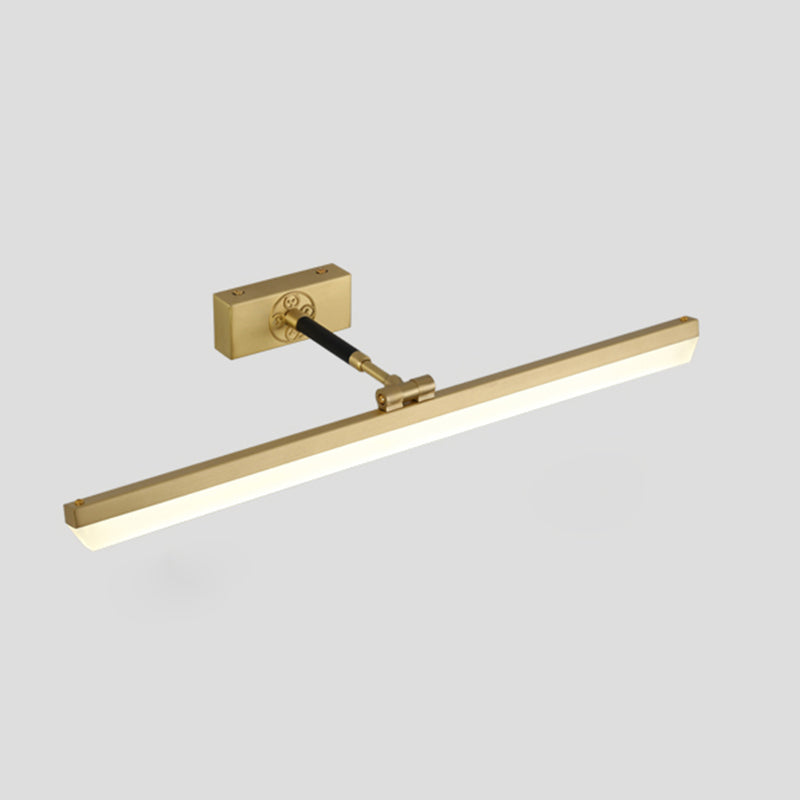 Contemporary Simplicity Linear Vanity Light Fixture Acrylic Wall Lighting Fixtures for Bathroom