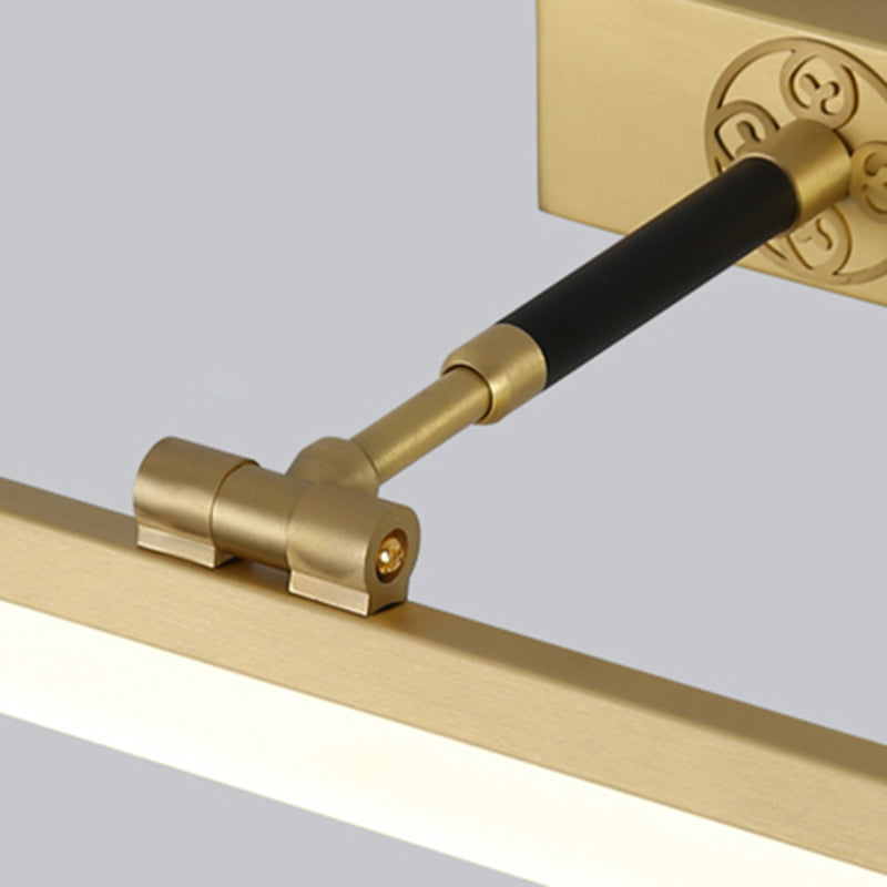 Contemporary Simplicity Linear Vanity Light Fixture Acrylic Wall Lighting Fixtures for Bathroom