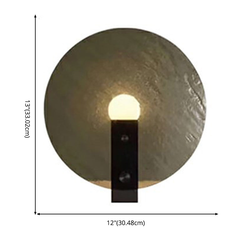 Lampe de table en forme de disque postmoderne