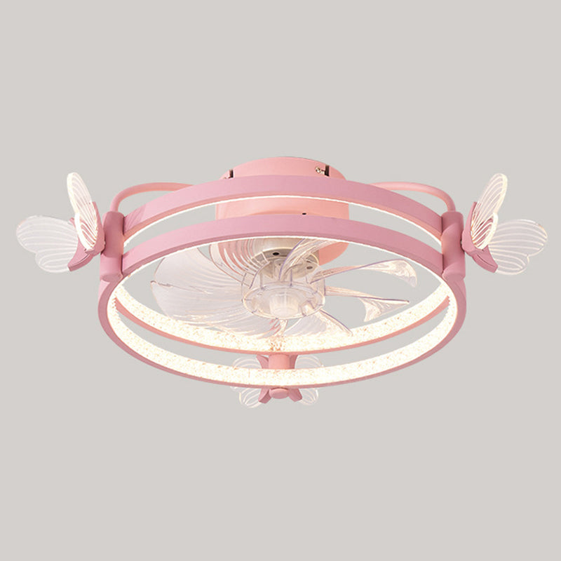 Macaron Circular Plafond Ven d'éclairage