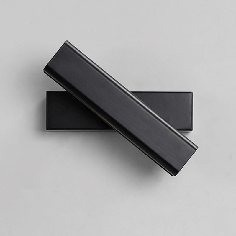 LED MODERNO LED ROTATABLE DEL ALUMINIO DEL ALUMINIO RECTANGULA LUMINACIÓN CON SOMBRA ACRYLIC