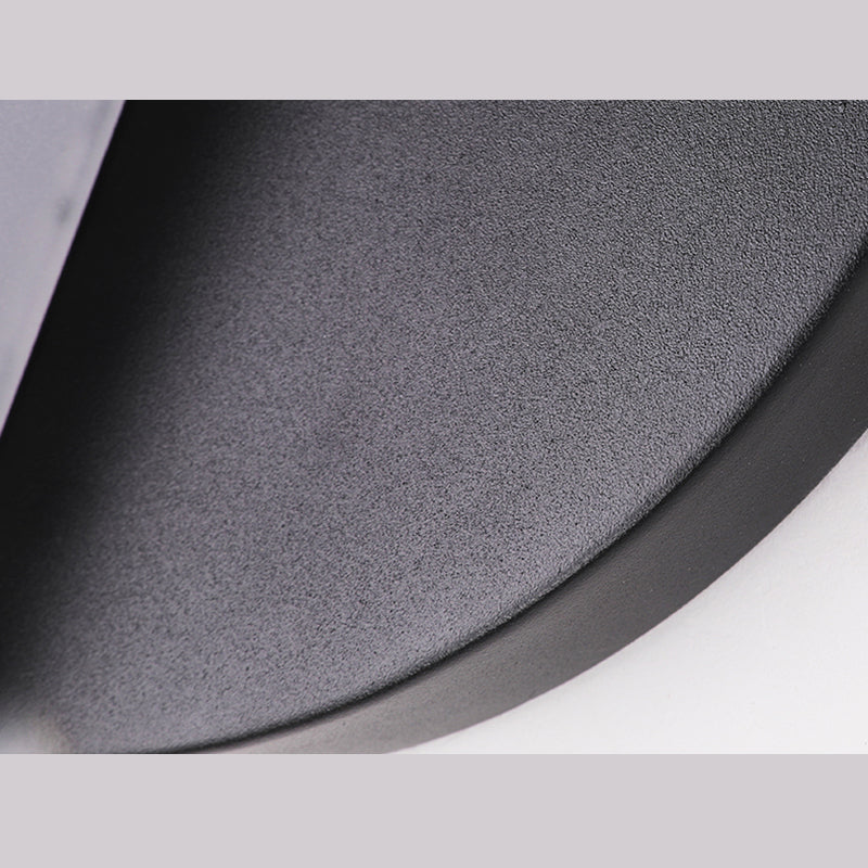 Lampada a parete a LED di ferro nella moderna semplicità acrilica circolare a parete rotabile per gli spazi interni