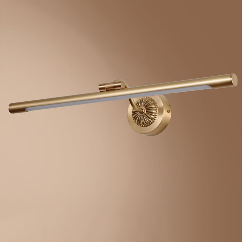 Luci a specchio vanità tradizionali Acrilico Acrilico Acrifide per il bagno