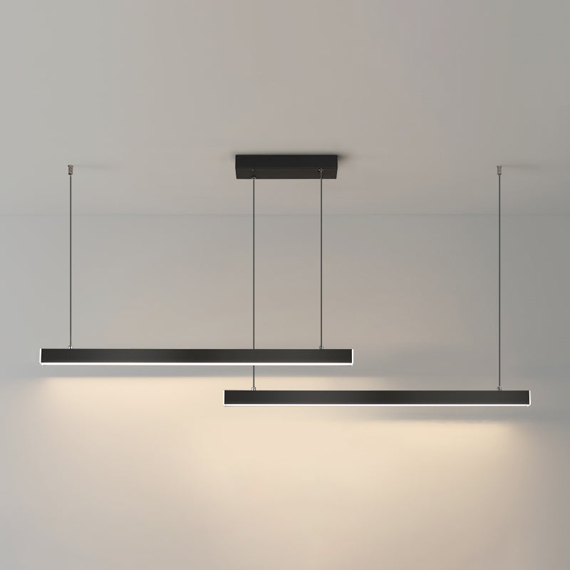 Linear Island Pendant LED New Modern Ceiling Pendant Light for Dining Room