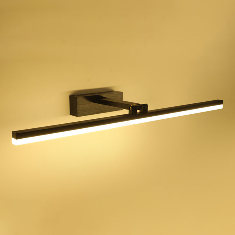 Linear Vanity Wall Lights Vintage Simplicity Acrylic Wall Sconce for Bathroom