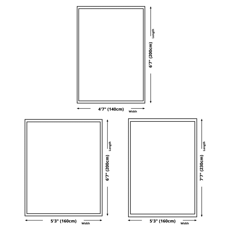 Beige Living Room Carpet Modern Plant Pattern Area Rug Polyester Non-Slip Backing Rug