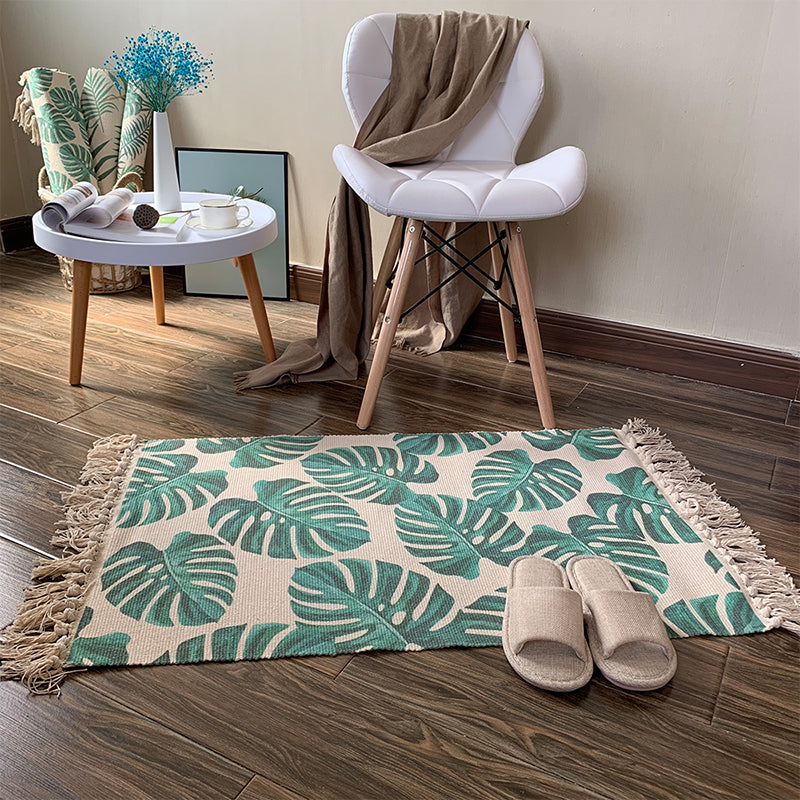Nostalgie Ameicana Patroon Tapijten Boheems vloerkleed Fringe Tapijt voor thuisdecoratie
