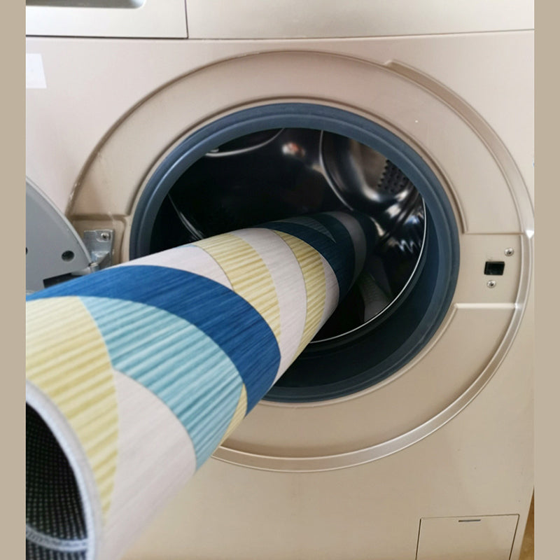 Tapis rose moderne moquette de couleur polyester tapis antidérapant le tapis pour la décoration de la maison