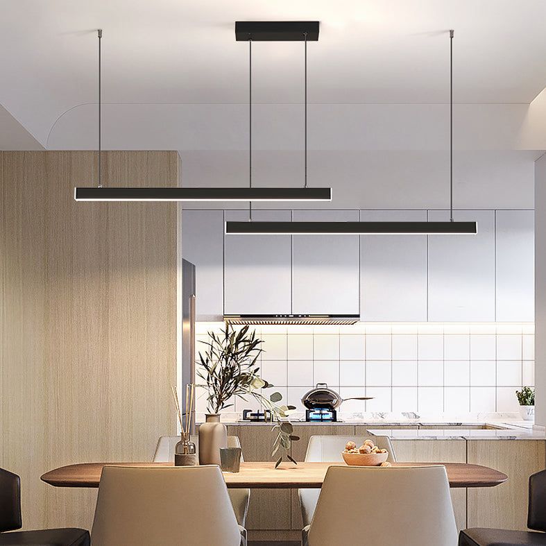 Linear Island Pendant LED New Modern Ceiling Pendant Light for Dining Room