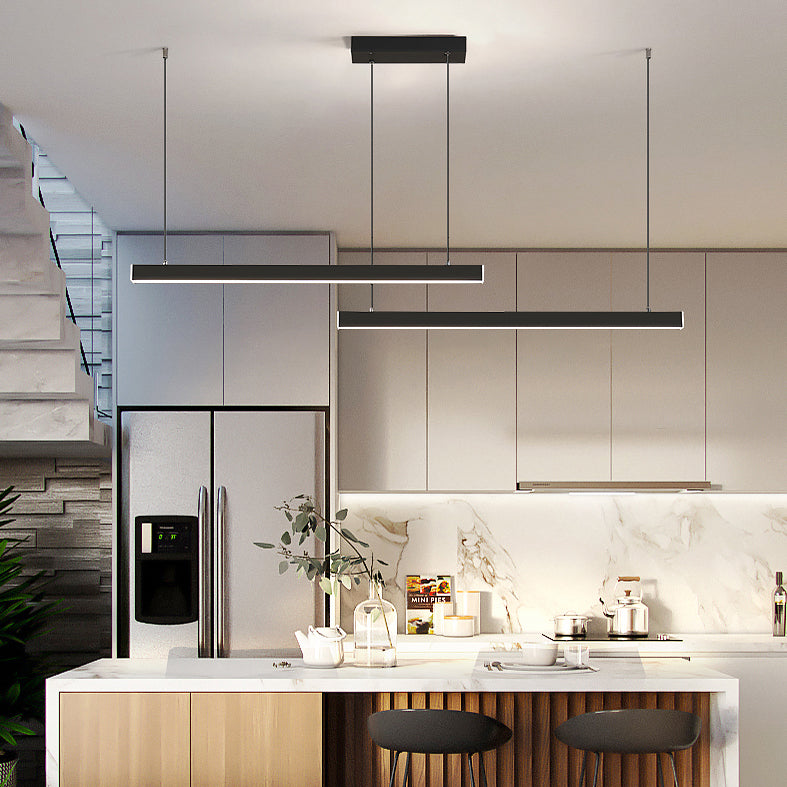 Linear Island Pendant LED New Modern Ceiling Pendant Light for Dining Room