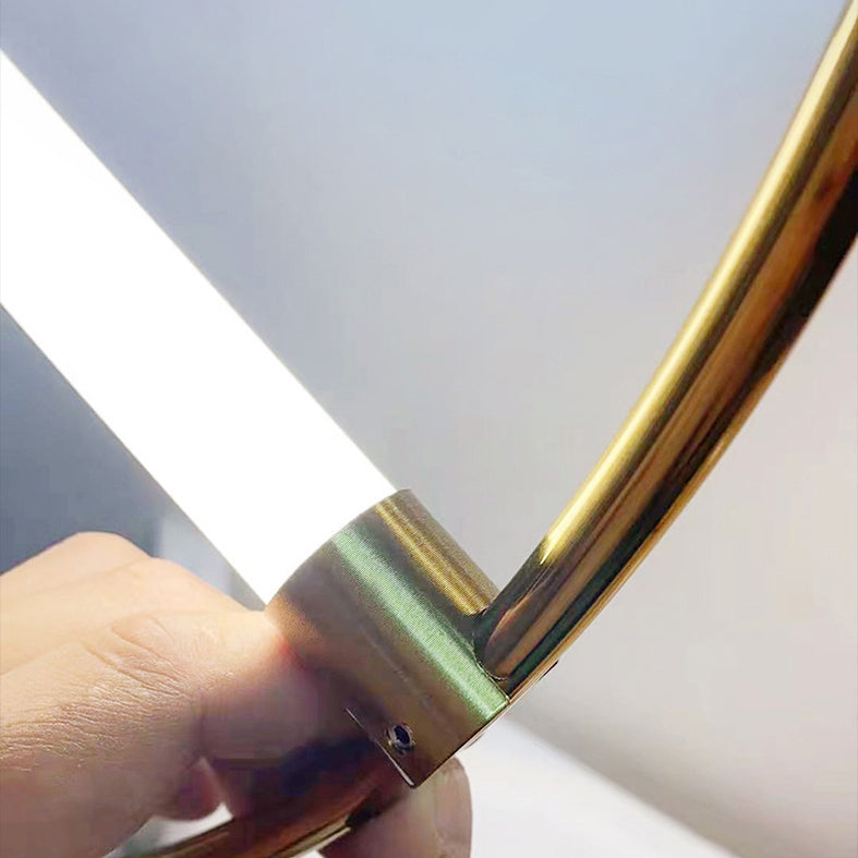 Contemporary Acrylic Pendant Light Fixture 1-Light Circle Hanging Ceiling Light