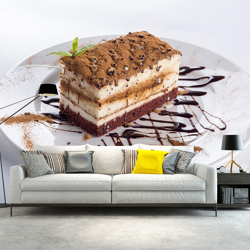 Cake Photography Mural Wallpaper Soft Color Contemporary Restaurant Wall Murals