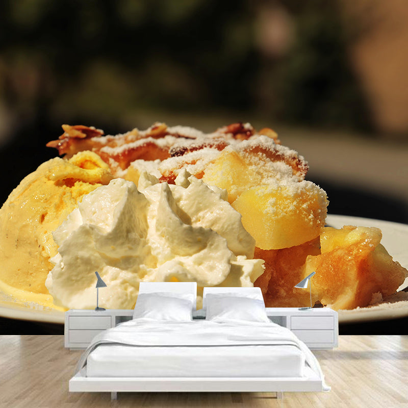 Cake Photography Mural Wallpaper Soft Color Contemporary Restaurant Wall Murals