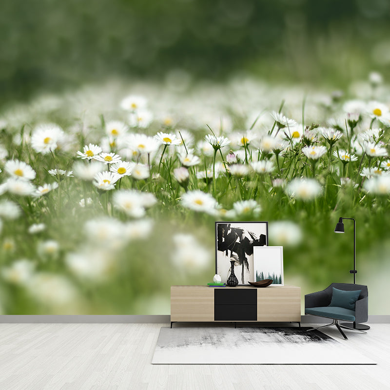 Photography Flower Mural Wallpaper Colorful Moisture Resistant Wallpaper