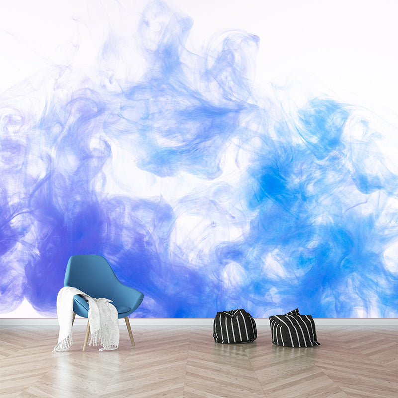 Mildew Resistant Ink Mural Decal Modern Novelty Abstract Wall Art in Multi Color