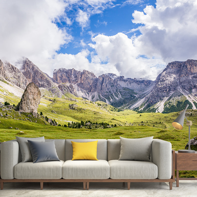 Whole Mountain Landscape Wall Murals Waterproof Wall Decor for Bedroom