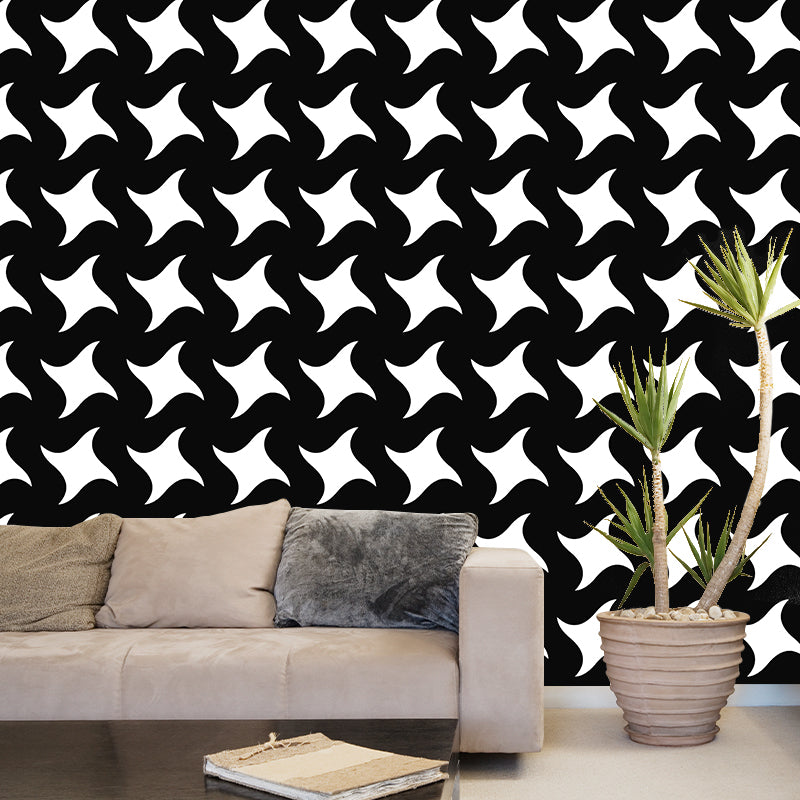 Geometry Wall Mural Modern Wall Art for Adult Room,Various Sizes Wall Decor