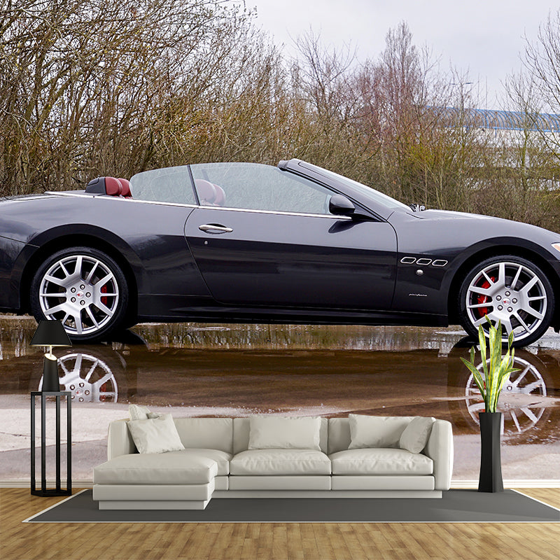 Photography Transportation Mural Wallpaper Water-Resistant Used for Decoration hall